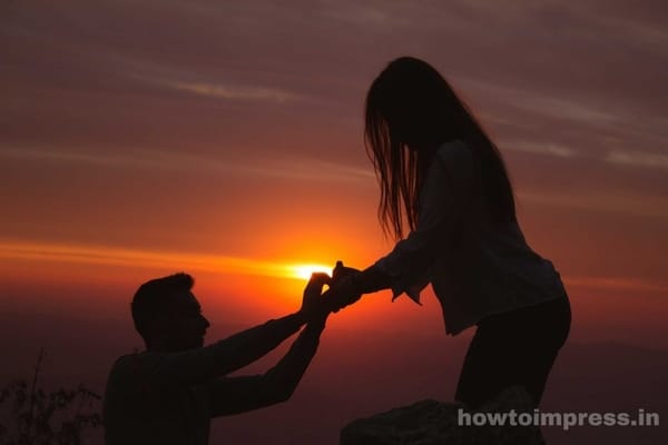 How to propose a girl on chat